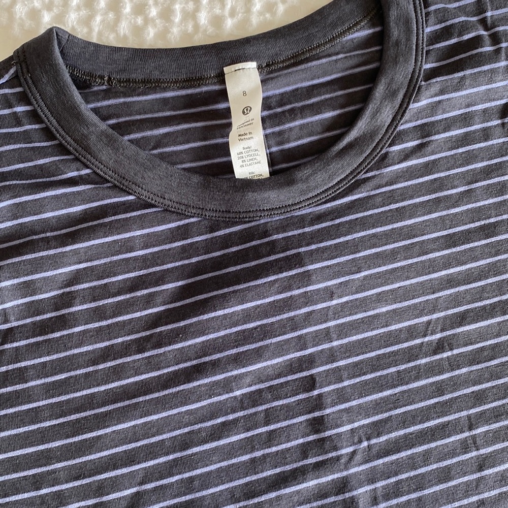 Lululemon Classic-fit cotton blend tee